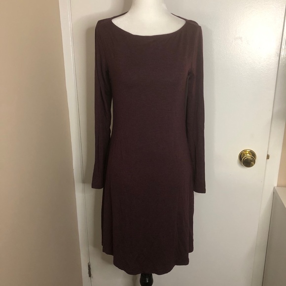 Daily Ritual Women's Jersey Long-Sleeve Dress - Picture 3 of 9